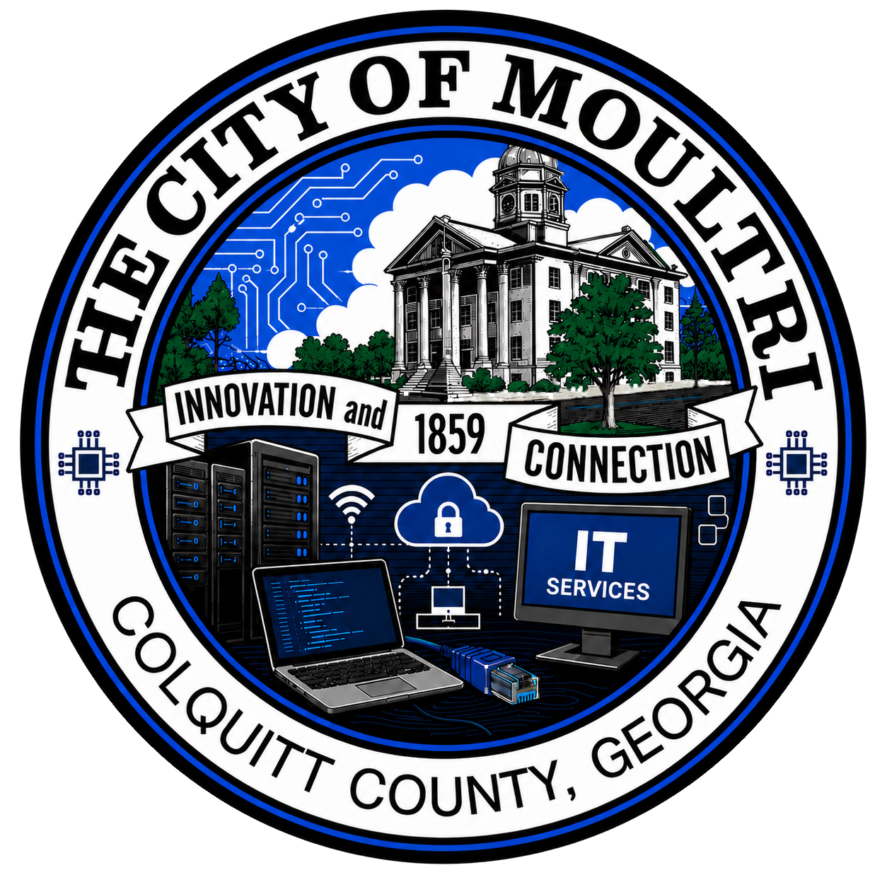 City of Moultrie IT Services seal